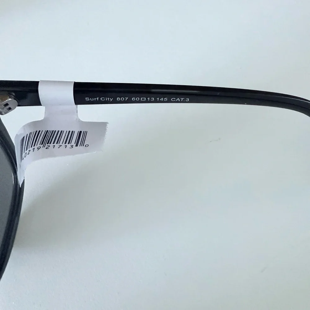 Privé Revaux Surf City Black Polarized Sunglasses – Unisex, NWT